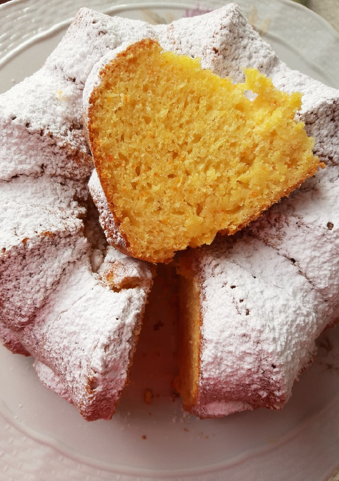Una foto de Torta de mandarina fácil