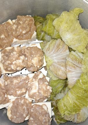 Foto resep Rolade ayam sawi putih