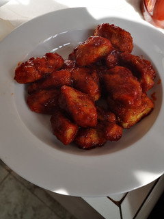 Una foto de Pollo en salsa barbacoa