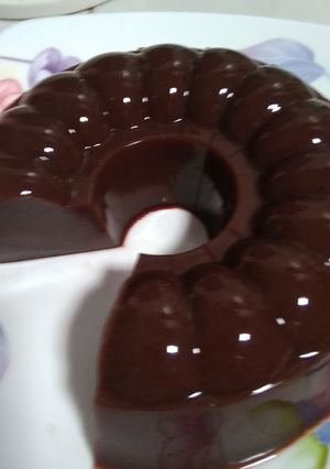 Foto resep Puding chocolatos vla susu tanpa kuning telor