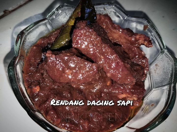 Langkah Mudah untuk Membuat Resep Rendang daging sapi empuk irit gas yang Uenak Anti Ribet, Bisa Manjain Lidah