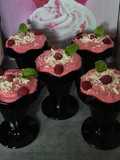 🍓❤️ mousses framboises gourmandes au cœur coulant