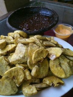 Foto resep Camilan simpel: Pisang Cocol Sambel Brambang Asem