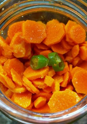 A picture of Raw Turmeric Pickle.
