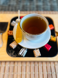 عکسی از دستور دمنوش چای سبز،چای کوهی،بابونه