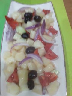 صورة لوصفة سلطة الخضر