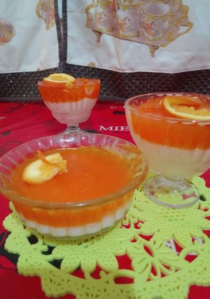 صورة لوصفة تحلية بلبرتقال،🍊🍊🍊🍊