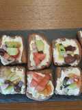 Barley Rusks with Katiki Cheese and Greek Village Salad