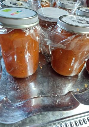Bolognai paradicsomszósz télire recept fotója