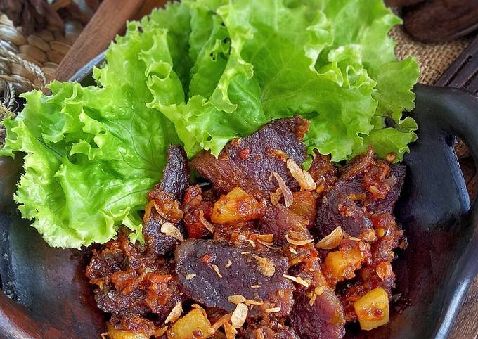 Resep: Dendeng Pedas Ekonomis Untuk Jualan
