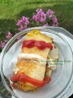 Foto resep Roti John Roti Tawar simple