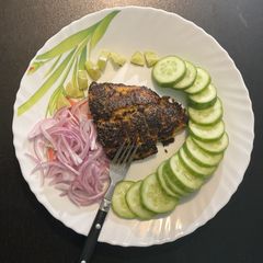 A picture of Basa Fish Tawa Grill.