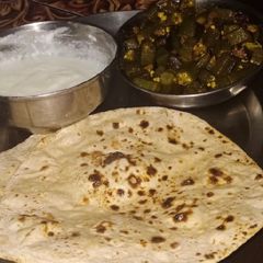 A picture of Dahi masala bhindi.