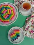 Kue Lapis Pepe Rainbow