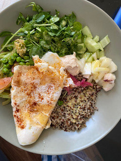 A picture of "I only like quinoa in this" recipe.