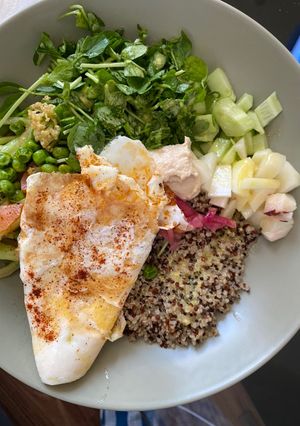 A picture of "I only like quinoa in this" recipe.