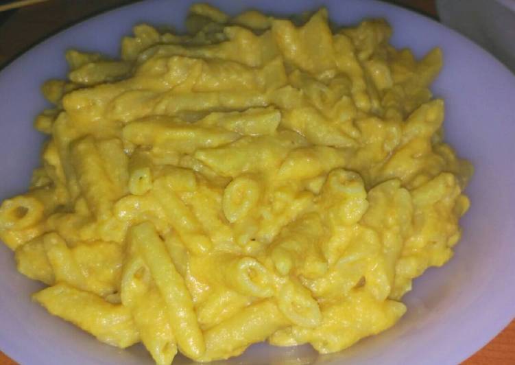 Mac and Cheese Vegan (macarrones con queso vegano)