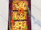 Goat’s cheese and pumpkin tart