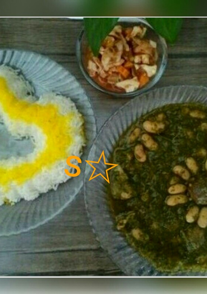 عکسی از دستور قرمه سبزی