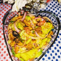 A picture of Subway Style Salad 🥗.