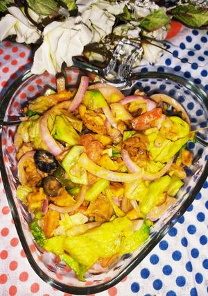 A picture of Subway Style Salad 🥗.