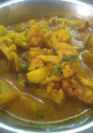 ফুলকপি আলুর রসা (foolkopir aloor rosa recipe in Bengali) রেসিপির প্রধান ছবি