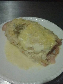 Una foto de Pechuga rellena
