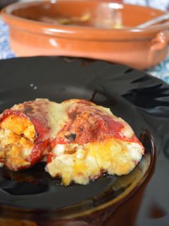 Una foto de Pimientos rellenos de lenguado