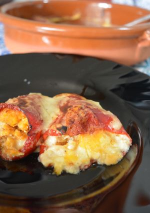 Una foto de Pimientos rellenos de lenguado