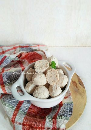 Foto resep Bakso Ayam Tanpa Tepung Tanpa Blender