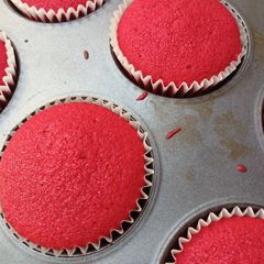 Yummy red velvet cake recipe A picture of Yummy red velvet cake recipe.