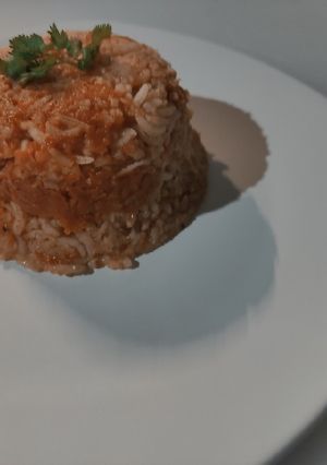 Una foto de Arroz rojo 🍚