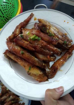 Hình của món Cá kèo kho tiêu.