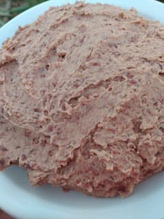 Una foto de Untable de porotos colorados
