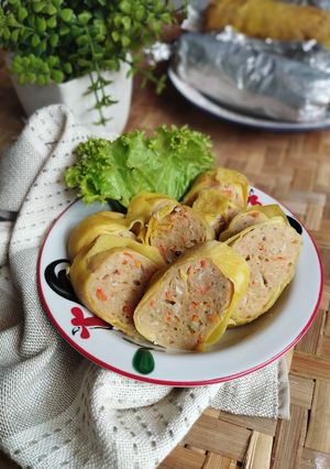 Foto resep Egg chicken Roll