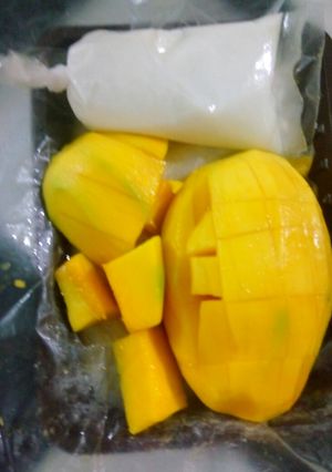 Foto resep Manggo sticky rice / Ketan mangga