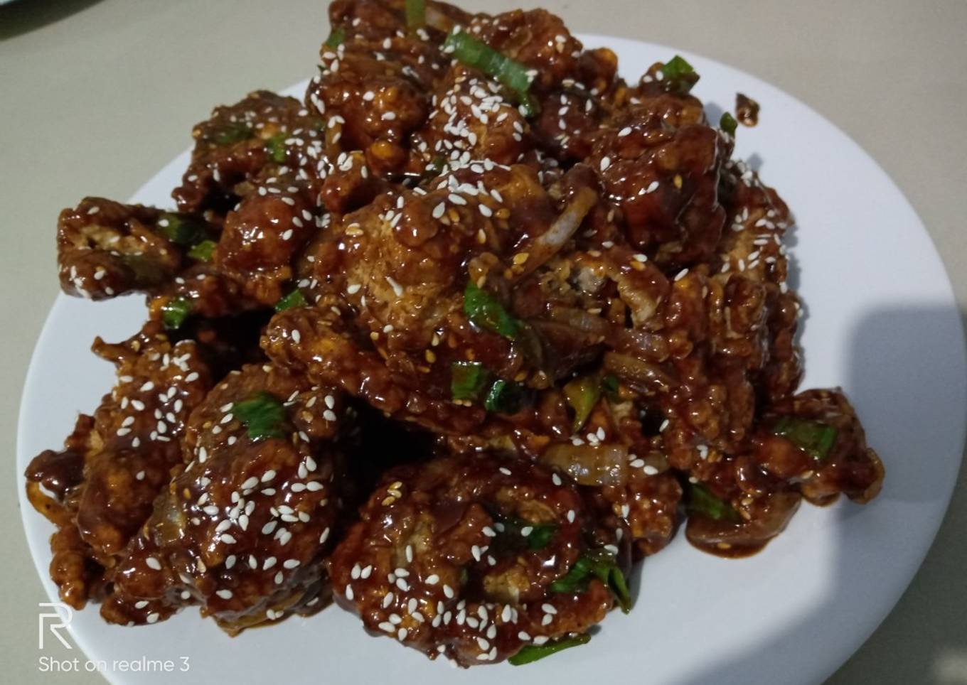 Korean spicy chicken