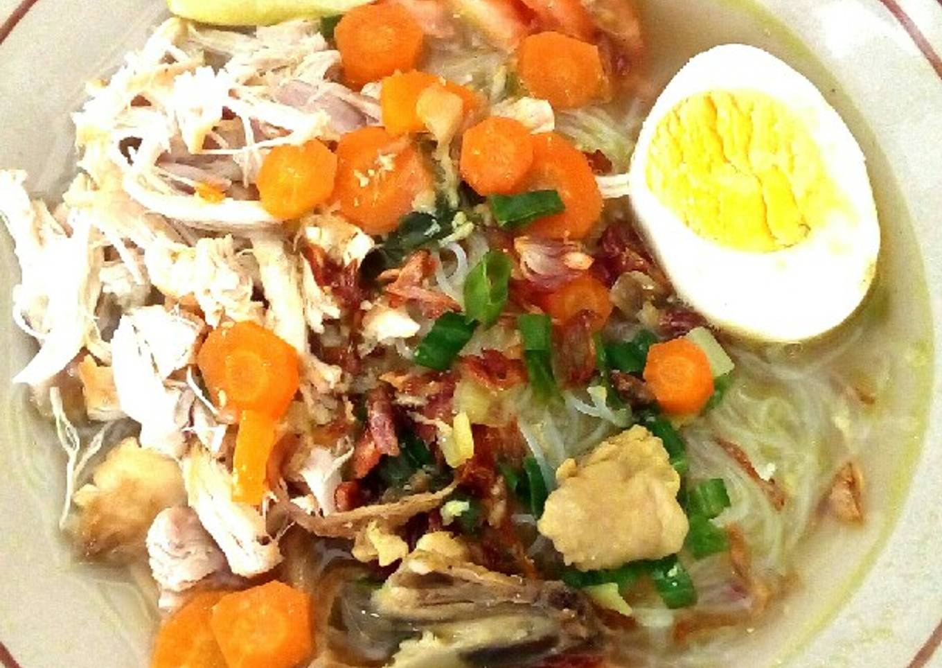 Soto Mie Ayam Homemade ala Mama Sophia