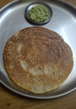 A picture of Sorghum flour Amboli.