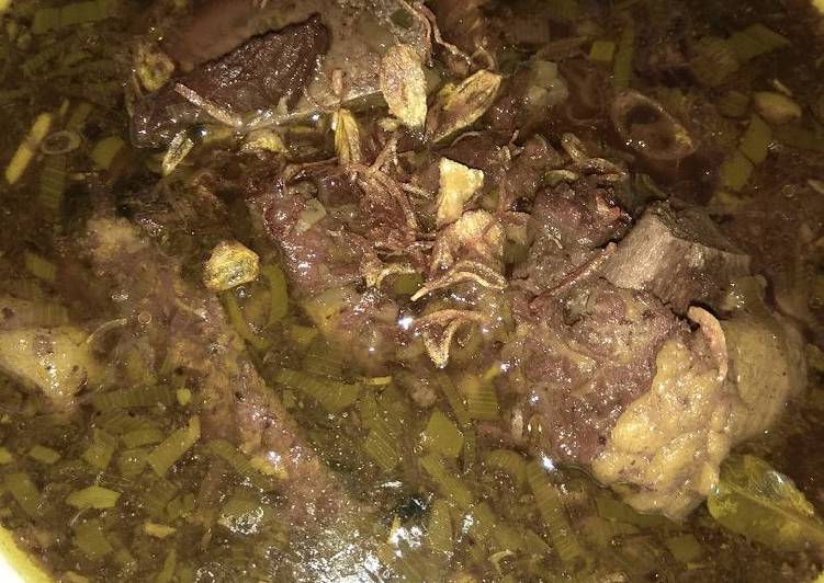 Langkah Mudah Membuat Rawon daging dan tulangan👍, Bikin Ngiler