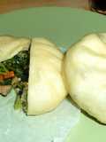 Vegetarian Pickled Mustard Green Buns (Xue Cai Baozi)