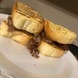 Texas Toast Philly Cheese Steak Sandwich