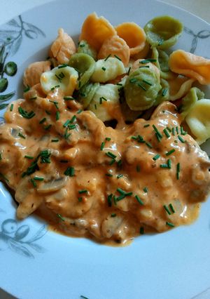 Gombapaprikás recept fotója