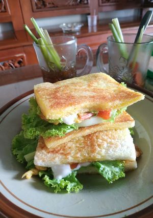 Foto resep Sendwich syalaa