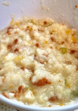 Foto resep MPASI 8+ #6 Nasi Tim Luncheon&Jamur