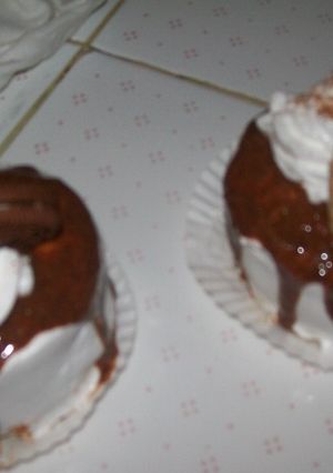 Una foto de Mi cake de chocolate y nueces