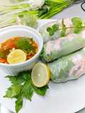 Vietnamese Spring Roll + Saus Nuoc Cham