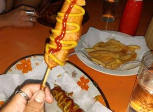 Una foto de Banderillas de salchicha
