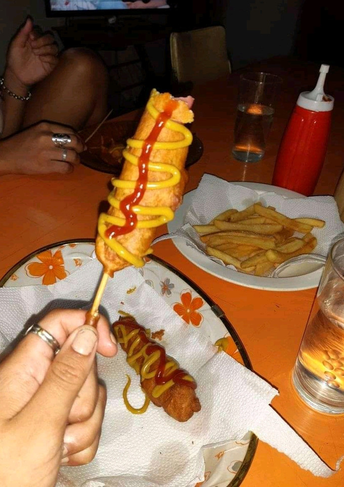 Una foto de Banderillas de salchicha