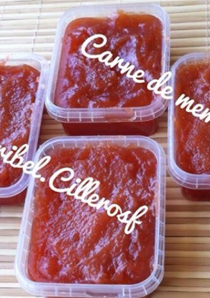 Una foto de Carne de membrillo